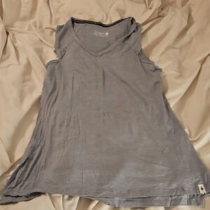 Smartwool Women's Sleeveless V-Neck Top - Gray